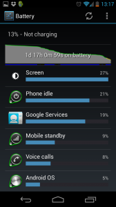 Battery Life before Tuning